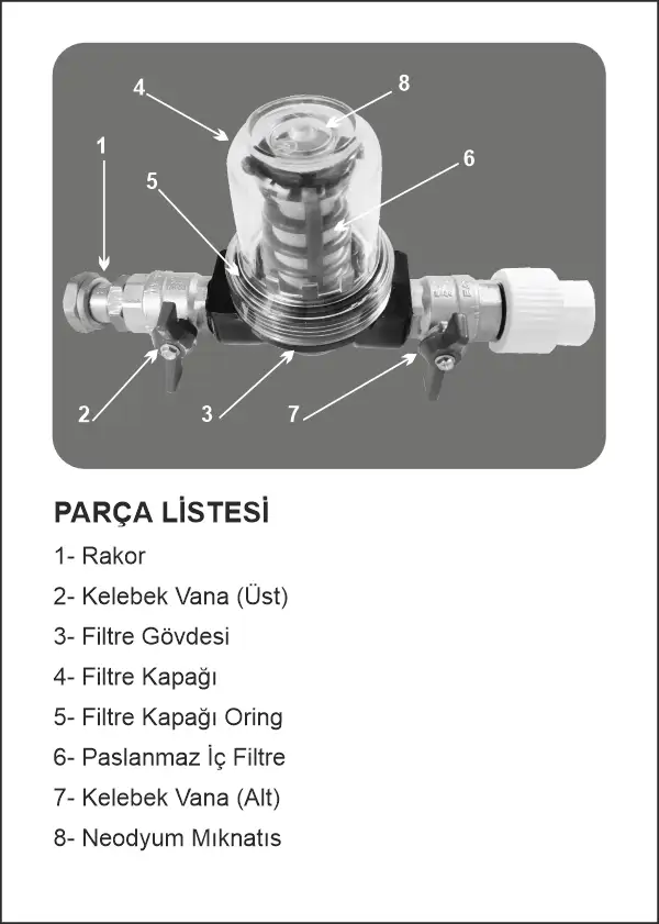 kombi-filtresi-parca-listesi